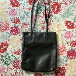 Nine West Black Leather classic small tote